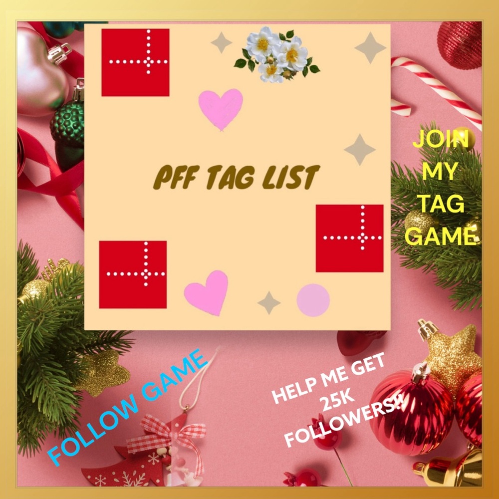 HELLO POSH FRIENDS!! TAG LIST… DO YOU WANNA PLAY?? 🥳🥳🥳